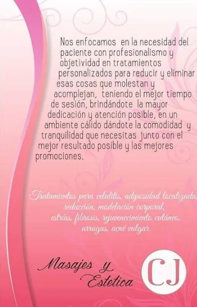 Masajes y Esteticas CJ Los Polvorines