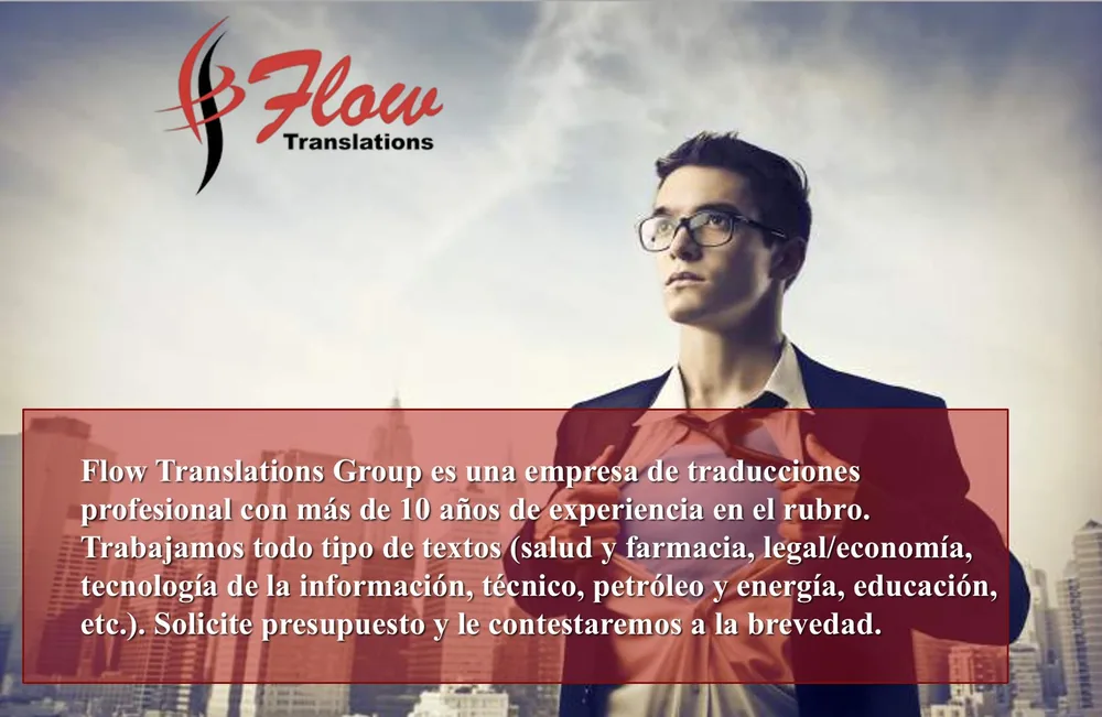 Flow Translations Group