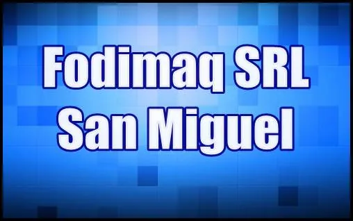 Fodimaq SRL San Miguel