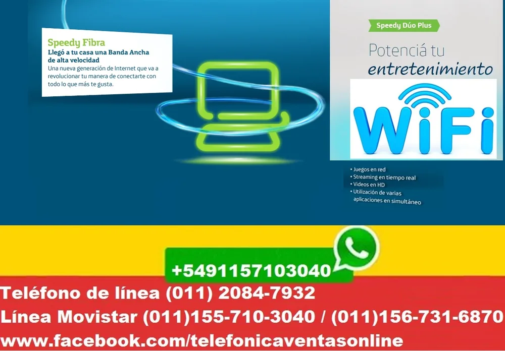 🌟🌟🌟INTERNET WIFI + LLAMADAS LIBRES🌟🌟
